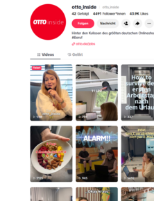 Hinter den Kulissen von otto_inside: So läuft unser TikTok-Engagement für Azubis