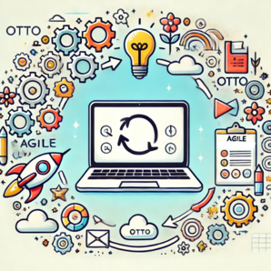 KI erstelltes Bild zur agilen Produktentwicklung