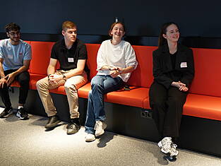 Unsere neuen Azubis bei Montagsmaler