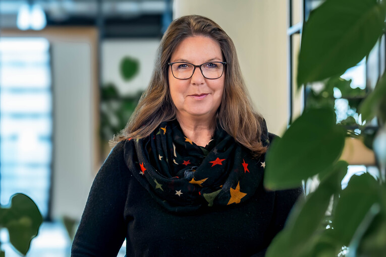 Melanie, Recruiterin bei OTTO im Social Space auf dem OTTO Campus