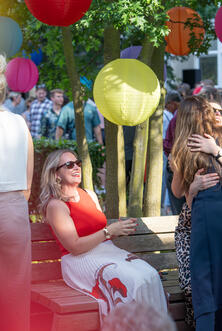 Partystimmung bei der Geburtstagsfeier