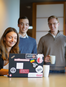 Azubi als Jobbotschafter unterwegs