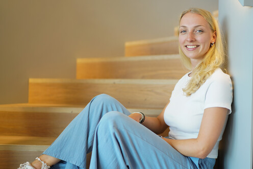 Unsere Praktikantin Antonia