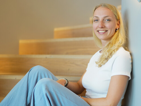 Unsere Praktikantin Antonia