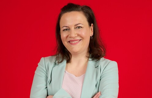 Unsere Kollegin Birgit