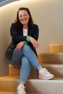 Unsere Kollegin Birgit