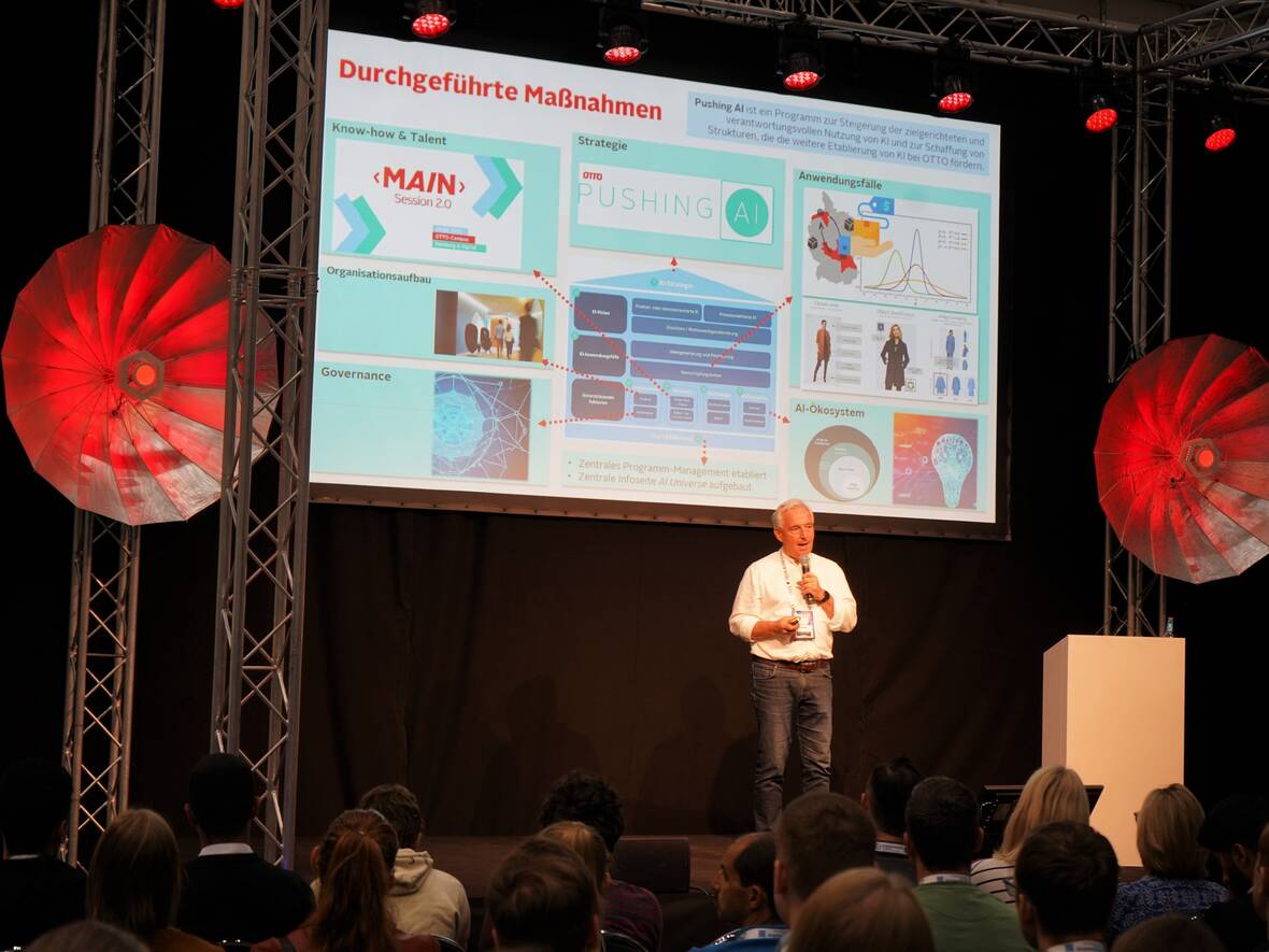 Unser Bereichsvorstand MüWü auf der ITCS 2023.