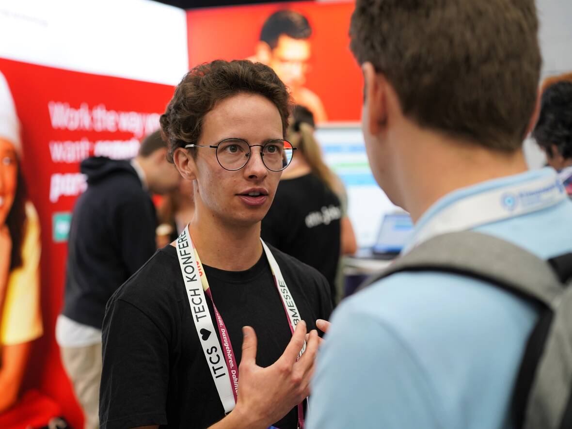 Unsere Tech-Expert*innen auf der ITCS 2023.