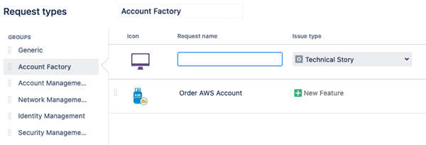 An example of an AWS JSD-project configuration.