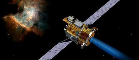 Deep Space 1 in space/ Source: NASA